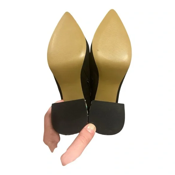 BETSEY JOHNSON rhinestone heeled boots - Picture 5 of 8